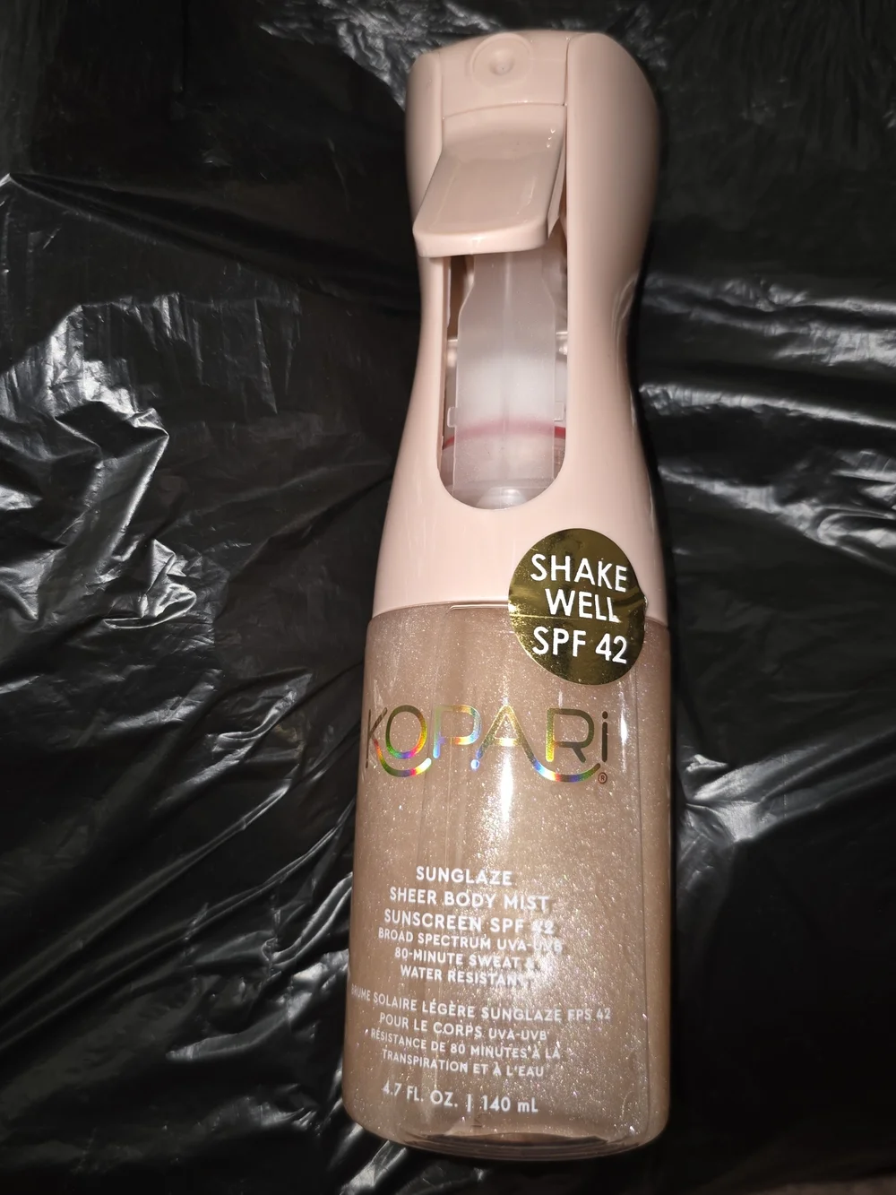 Kopari Pink Sheer Body Mist Sunscreen SPF 42